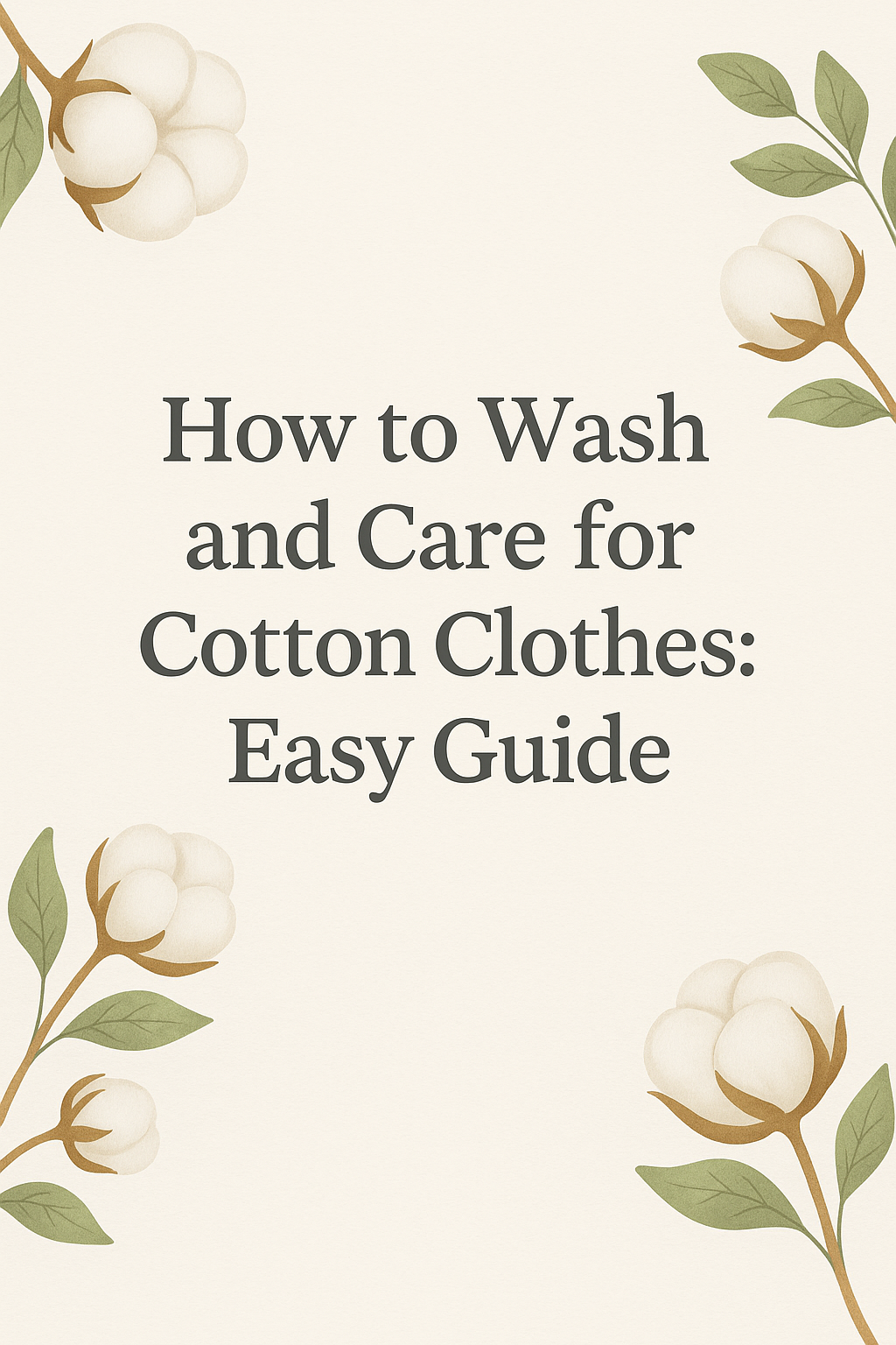 How to Wash Cotton Kurtis, Tops & Dresses the Right Way