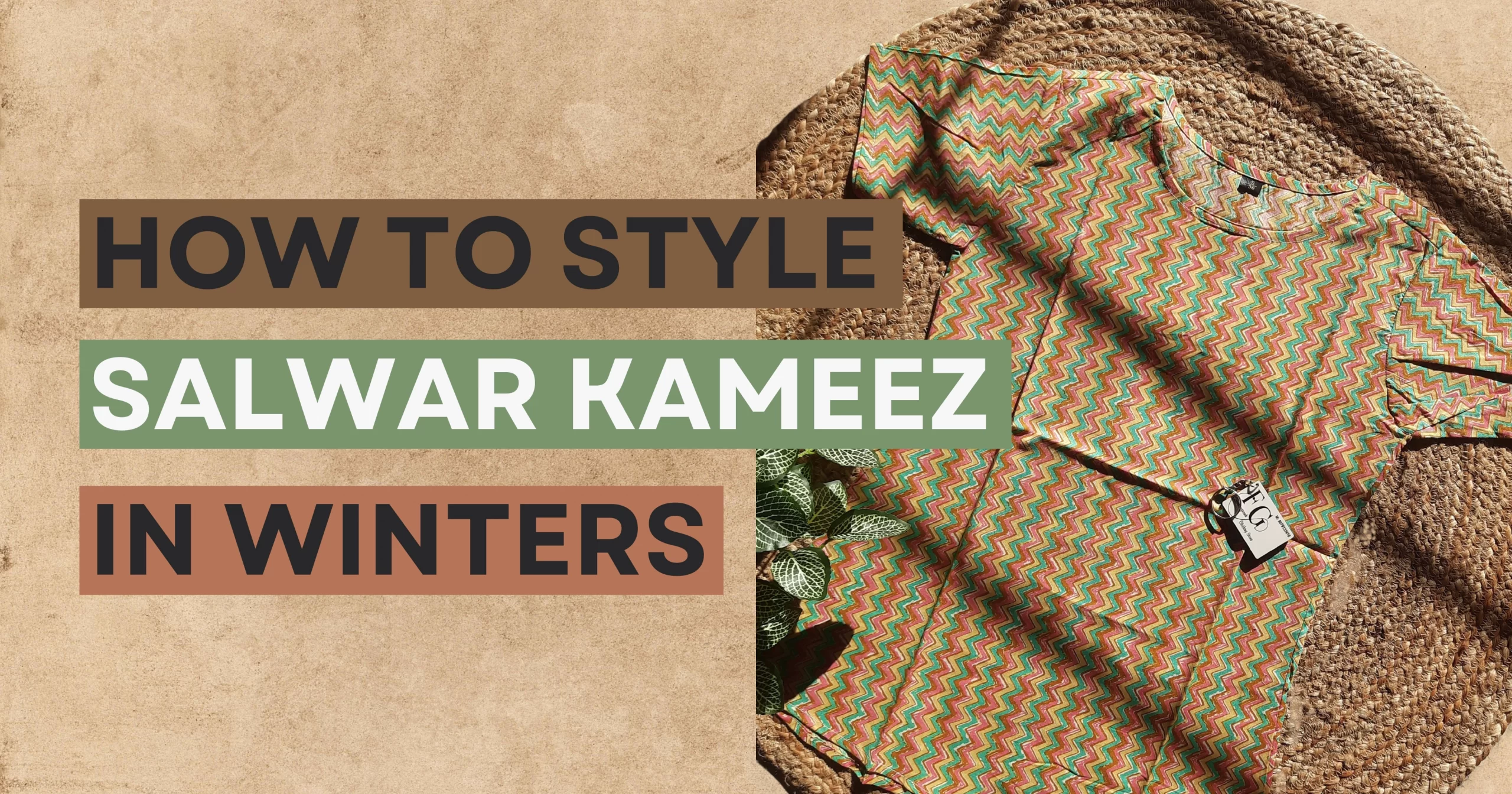 Salwaar kameez in winters