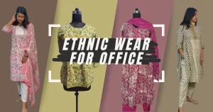 Ethnic look for office