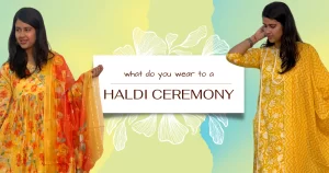 haldi dressing ideas